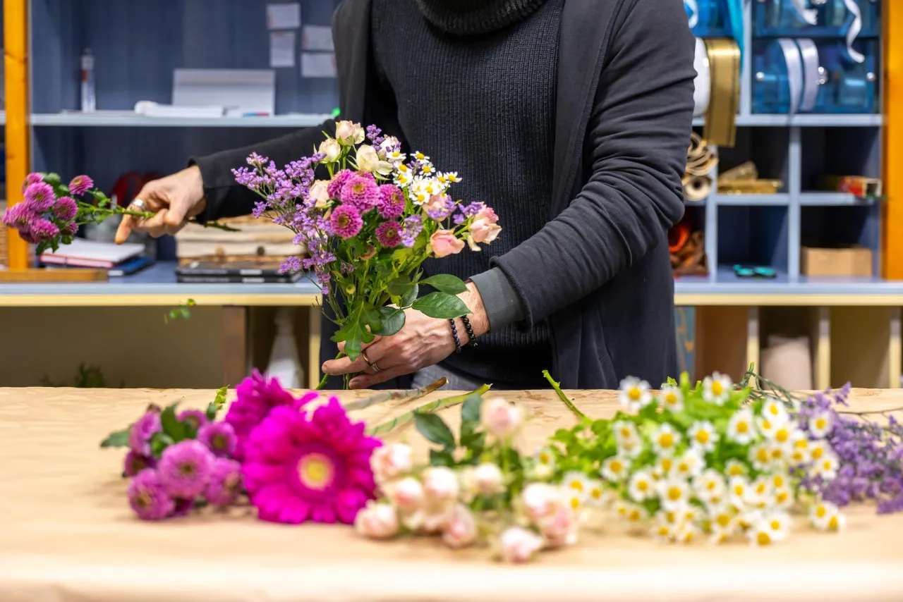 Bloemstukken pakket