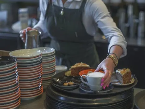 Lunch in het Eetcafé