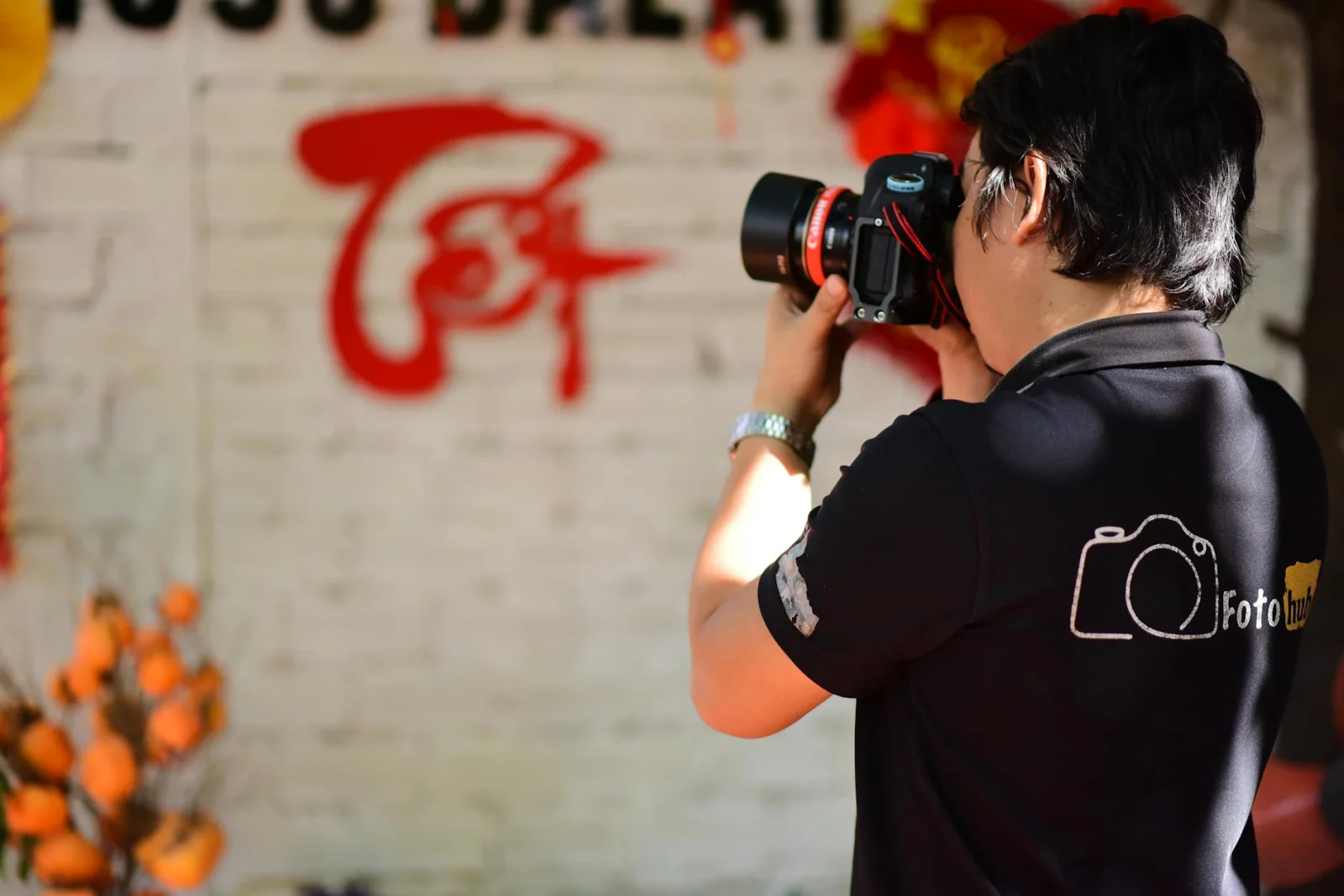 Fotoshoot op locatie