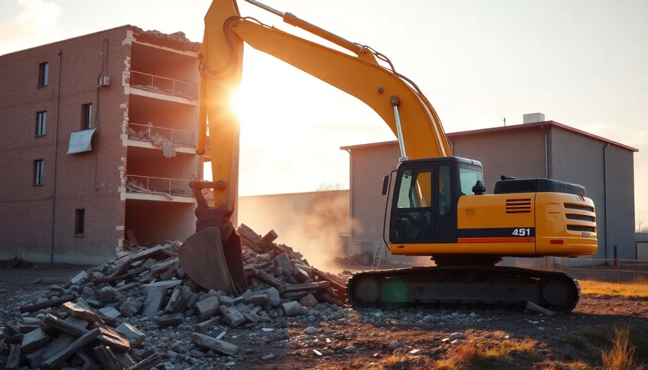 Puin Afvoeren en Grondwerk: De Fundering voor Nieuwe Projecten