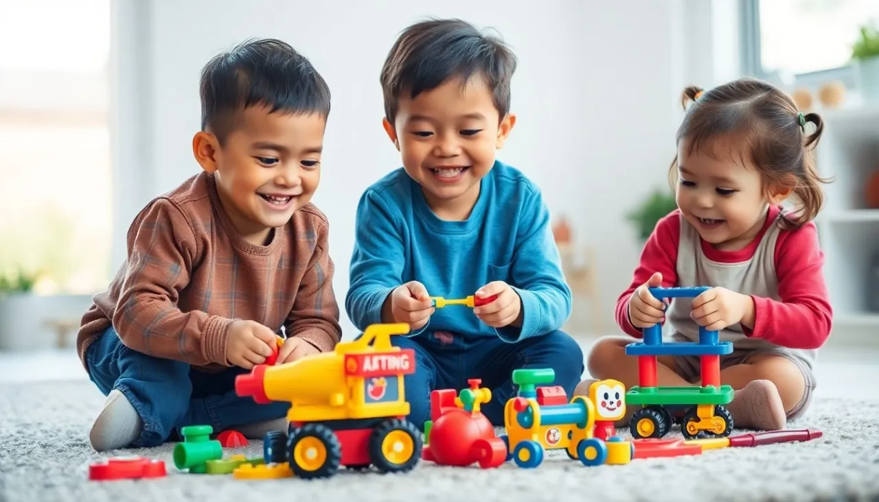 Kinderen en speelgoed