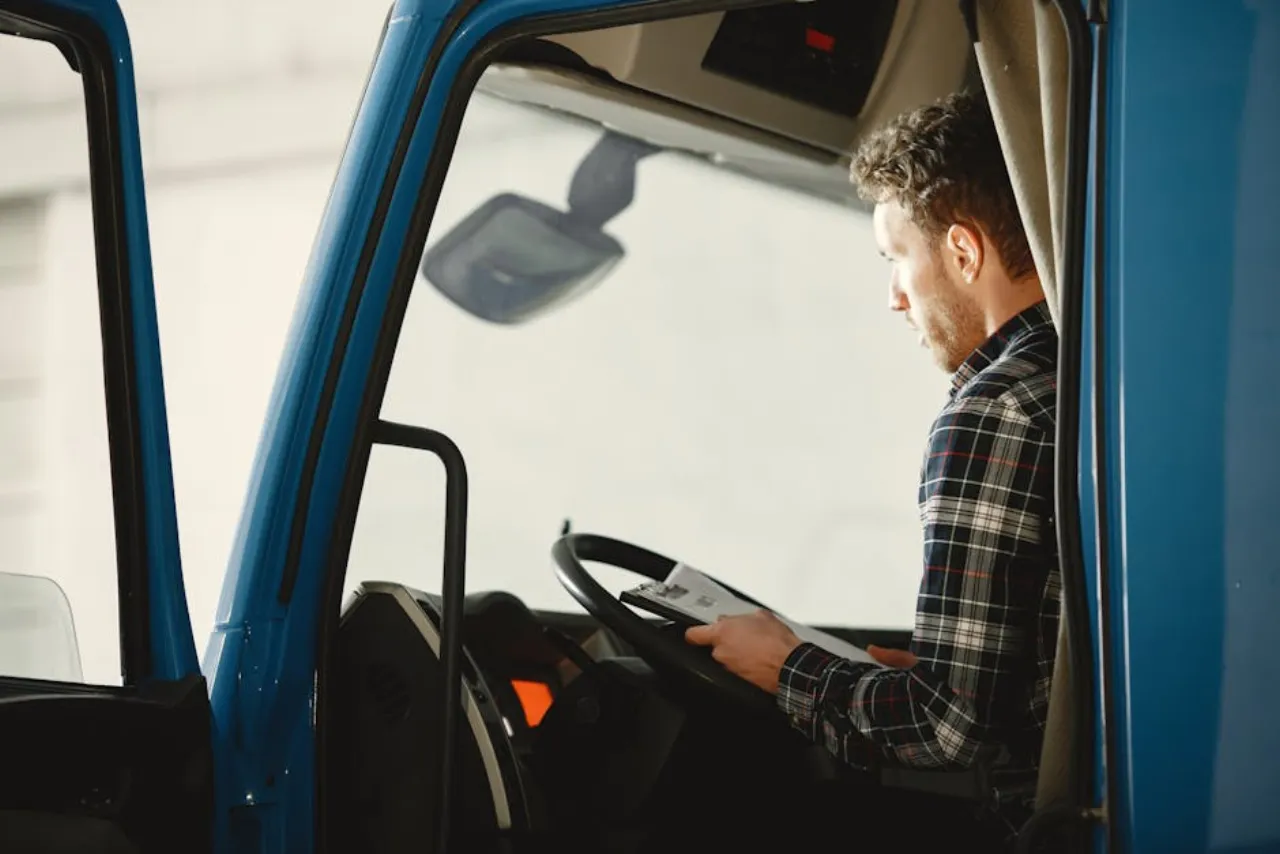 Kleine onderhoudsbeurt vrachtwagen